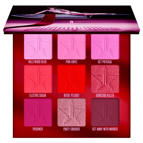 Jeffree Star | Lollipop Killer Artistry Palette | NiB 9 pinks & reds - Picture 4 of 16